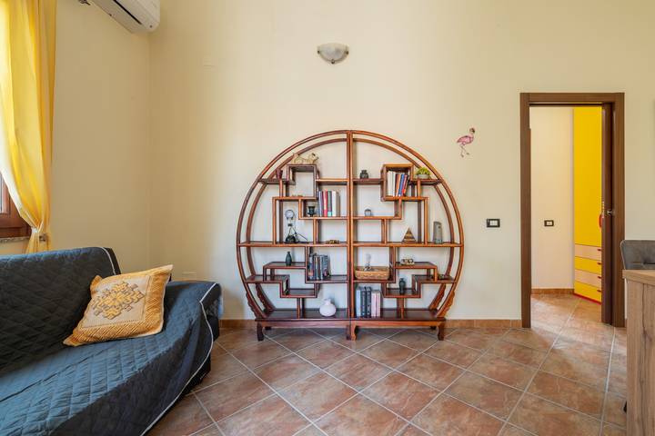 Casa vacanze 'Stellina' con giardino privato e aria condizionata in Is Potettus, Sant'Anna Arresi