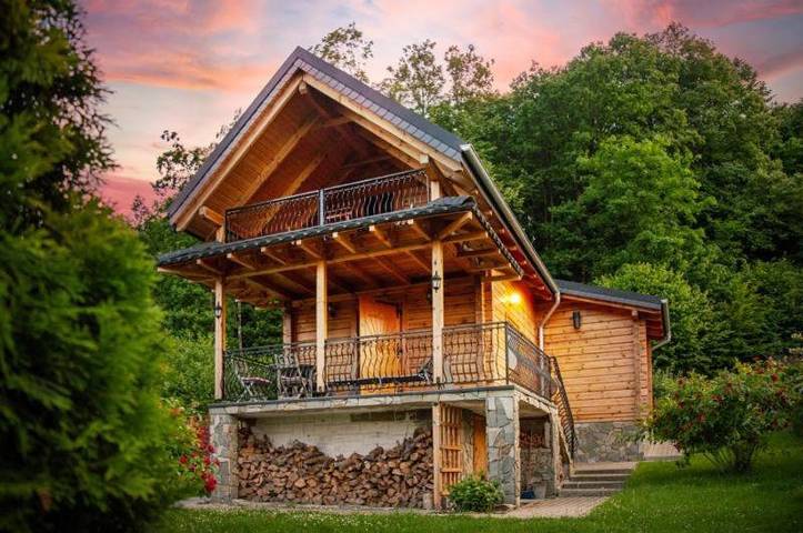 Domek letniskowy dla 6 osób, z ogród i widok - 1