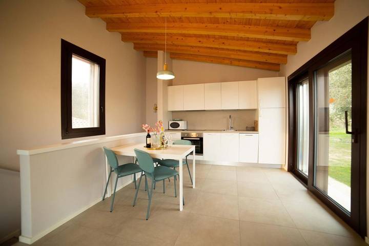 Ferienhaus für 4 Personen, mit Ausblick und Garten sowie Seeblick in Toscolano-Maderno