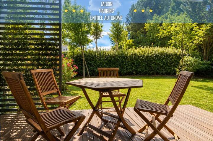 Apartamento de vacaciones para 6 personas, con jardín - 1