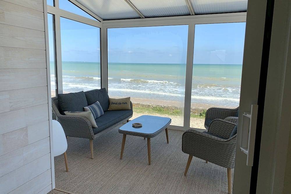 Maison Spacieuse Front de mer in Quinéville, Cherbourg en omgeving