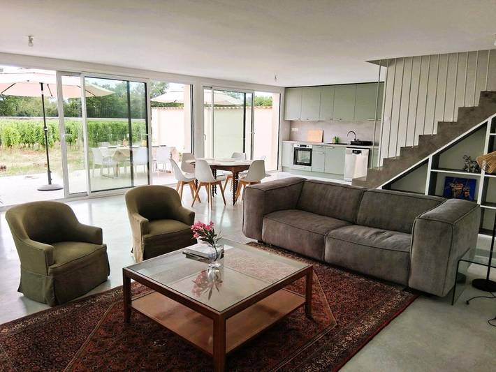 Villa pour 6 personnes, avec vue et terrasse