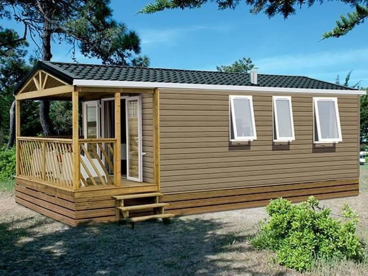 In Hohenlychen mit Grill, Loggia 4 in Lychensee, Lychen