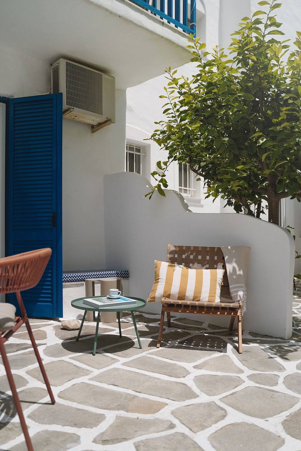 Chambre "Studio 3" avec terrasse privée, Wi-Fi et climatisation in Parikiá, Paros