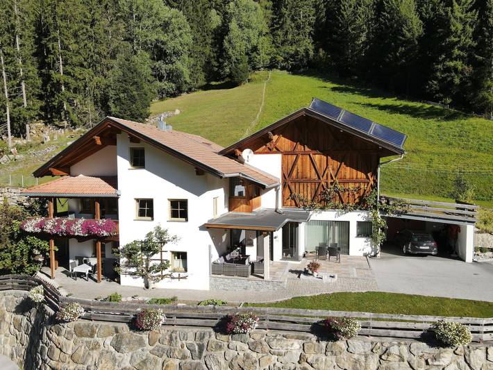 Ferienwohnung für 2 Personen, mit Terrasse und Garten in St. Leonhard im Pitztal