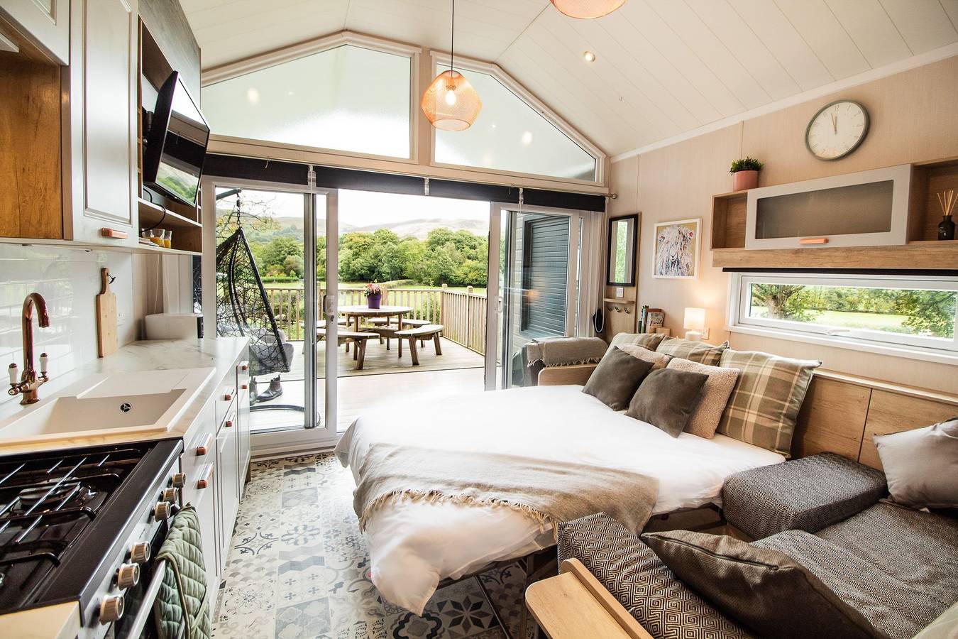 Hillside Lodge in Powys