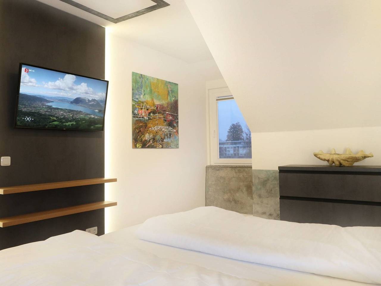 Ganze Ferienwohnung, Ferienwohnungen Da Salvatore - Apartment 09 mit Seeblick, 1 Schlafzimmer, max 4 Personen in Wasserburg (Bodensee), Bayerisch Schwaben