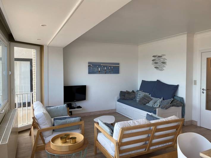 Vakantieappartement voor 6 personen, met terras, kindvriendelijk in Nieuwpoort
