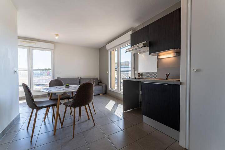 Appartement entier, Bordeaux Mérignac appartement 2 Pièces - 2 Terrasses in Mérignac, Région de Bordeaux