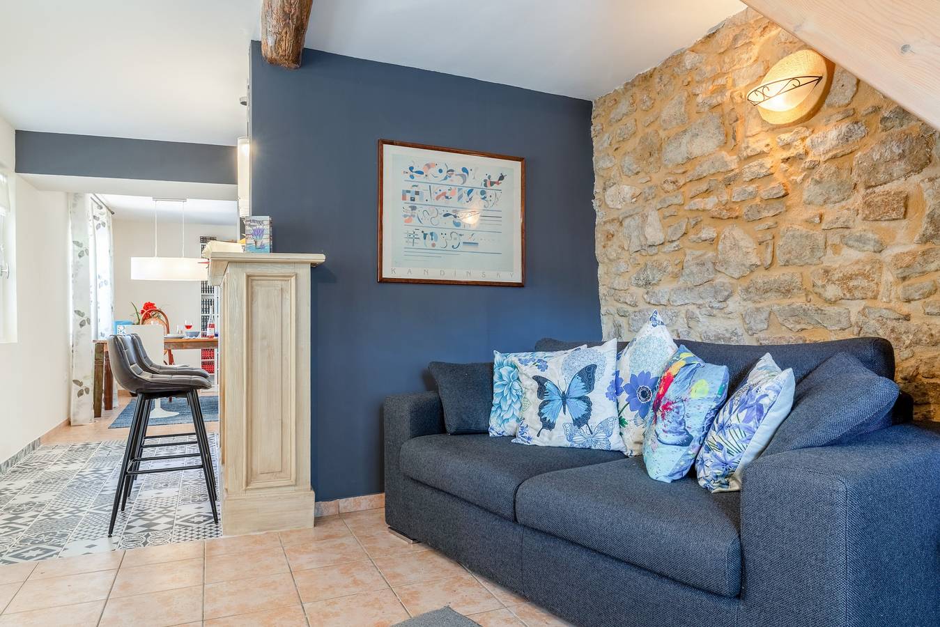 Ganze Wohnung, Gite bleu - Paradis de Provence in Le Pin, Nimes und Umgebung