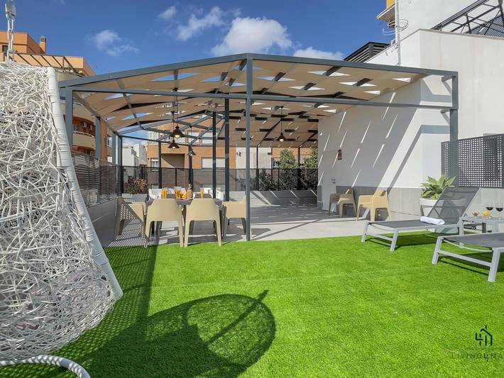 Ferienwohnung für 6 Personen, mit Balkon/Terrasse in Malaga - 4