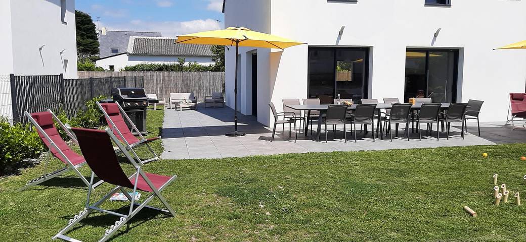 Gîte pour 13 personnes, avec jardin, animaux acceptés dans Kerhostin - 2