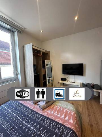 Gîte pour 2 personnes, avec vue à Mulhouse