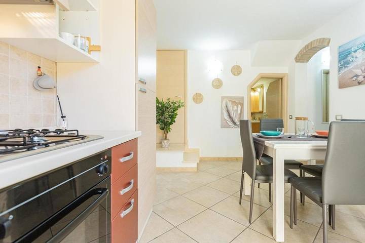 Ferienhaus für 4 Personen, mit Terrasse und Garten
