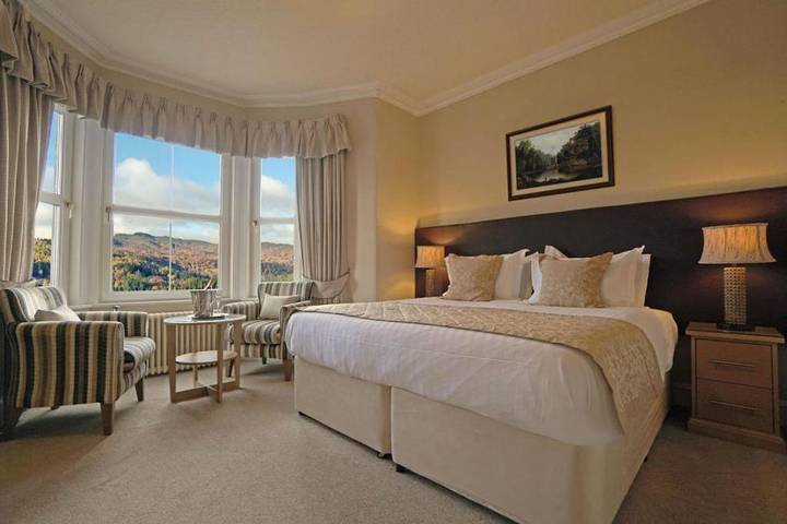 BnB für 2 Personen, mit Garten und Ausblick in Schottland