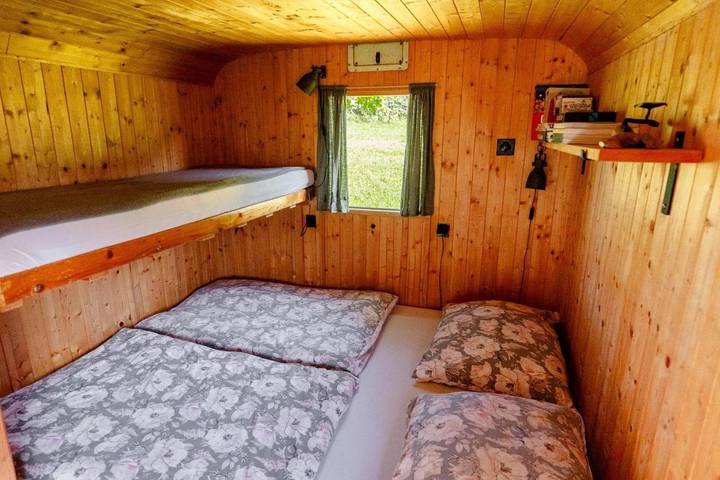 Camping für 5 Personen, mit Ausblick und Sauna sowie Garten in Tschechien - 3