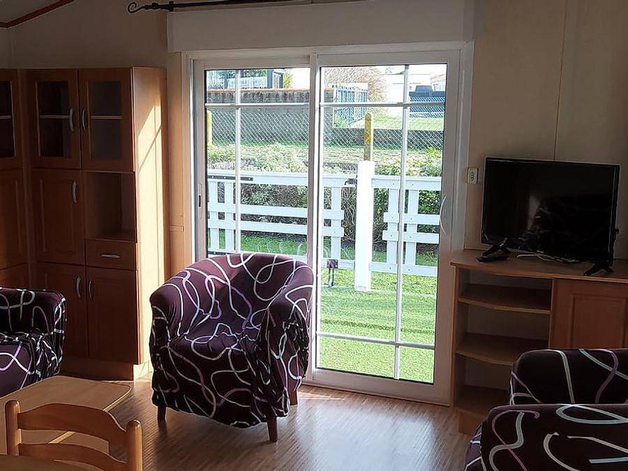 Camping du Domaine de l'Auzance - Chalet 6 personnes - Prestige - 58m² in Brem-sur-Mer, Vallée de la Loire