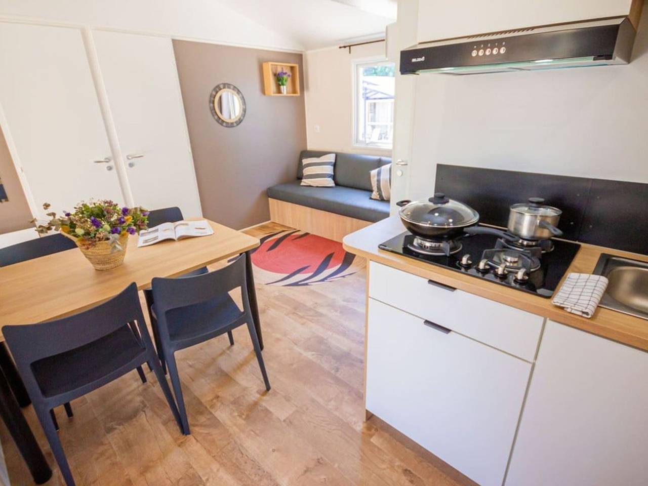 Mobil-home, mascotas Ok - 4 pers. in Alcanar, Costa Dorada