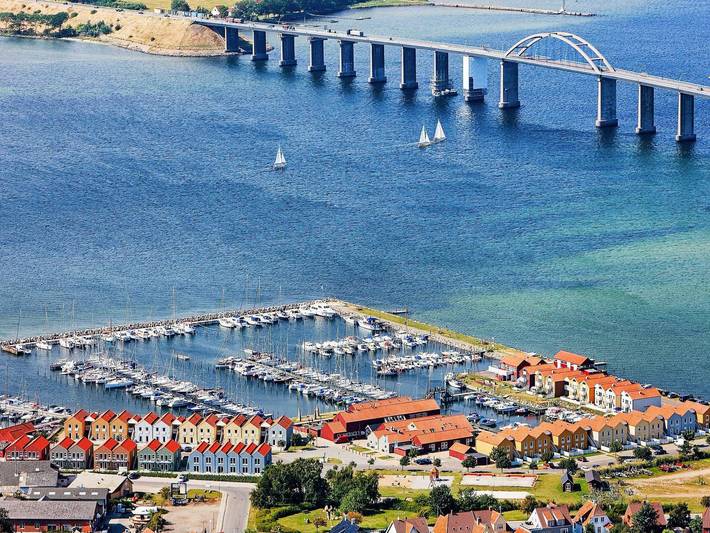 Ferienwohnung für 6 Personen, mit Balkon und Ausblick auf Langeland - 2