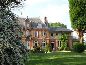 Gîte pour 6 personnes, avec jardin et vue, animaux acceptés à Hugleville-en-Caux