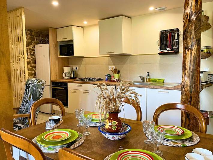 Location de vacances pour 5 personnes, avec jardin dans Le Merzer