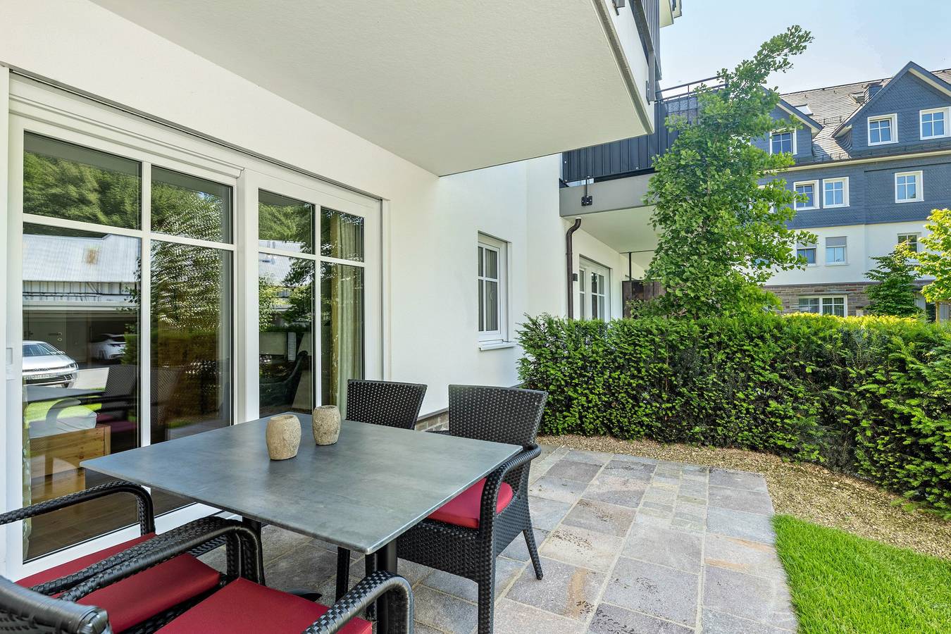 Ferienwohnung 'Mit Terrasse' mit privater Terrasse, Gemeinschaftsgarten und Wi-Fi in Schmallenberg, Hochsauerlandkreis