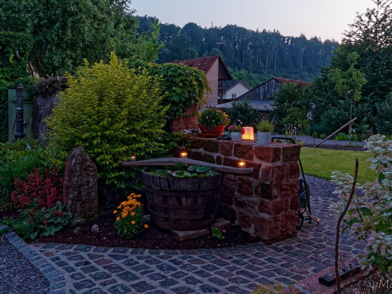 Ganze Ferienwohnung, Fröhlich-Daheim - Wohnung Baden, offen Bauweise, Wc/Dusche in Bundenthal, Pfalz