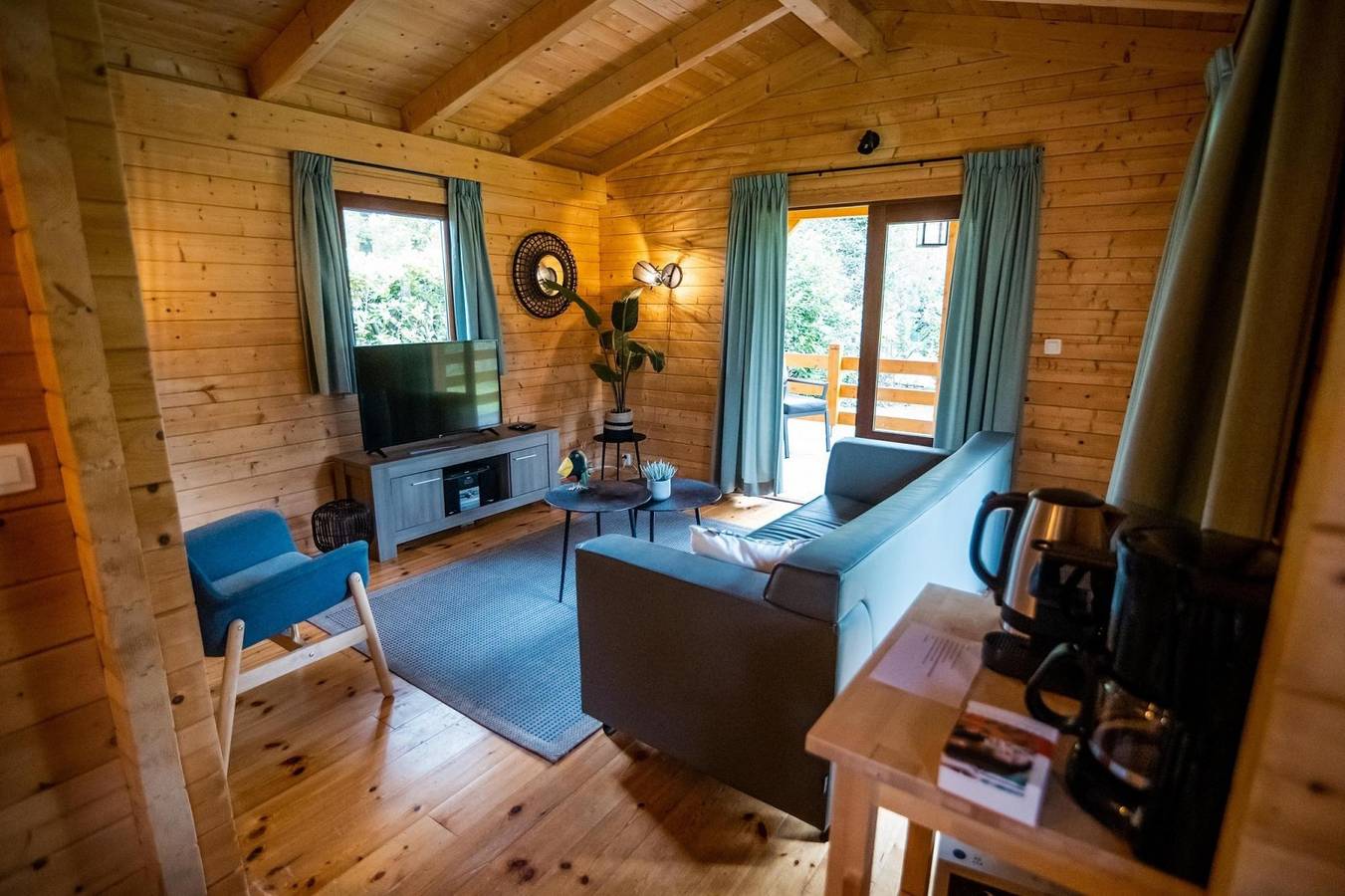 Sfeervol chalet voor 2 personen met sauna op vakantiepark in Markelo in Markelo, Twente