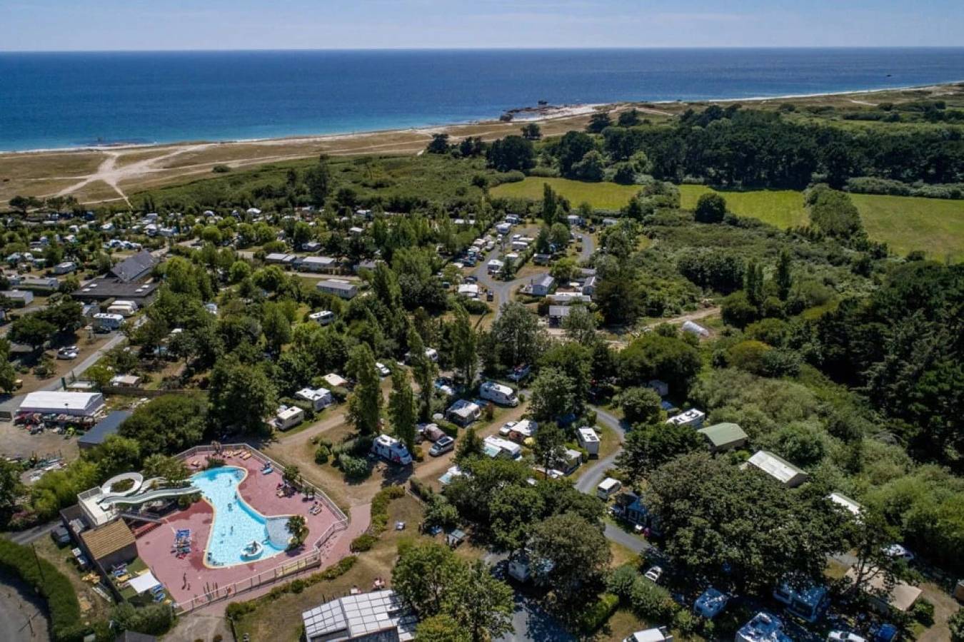 Zecamping 3 étoiles 500m plage espace aquatique locatif Bbq 20m2 in Plobannalec-Lesconil, Quimper und Umgebung