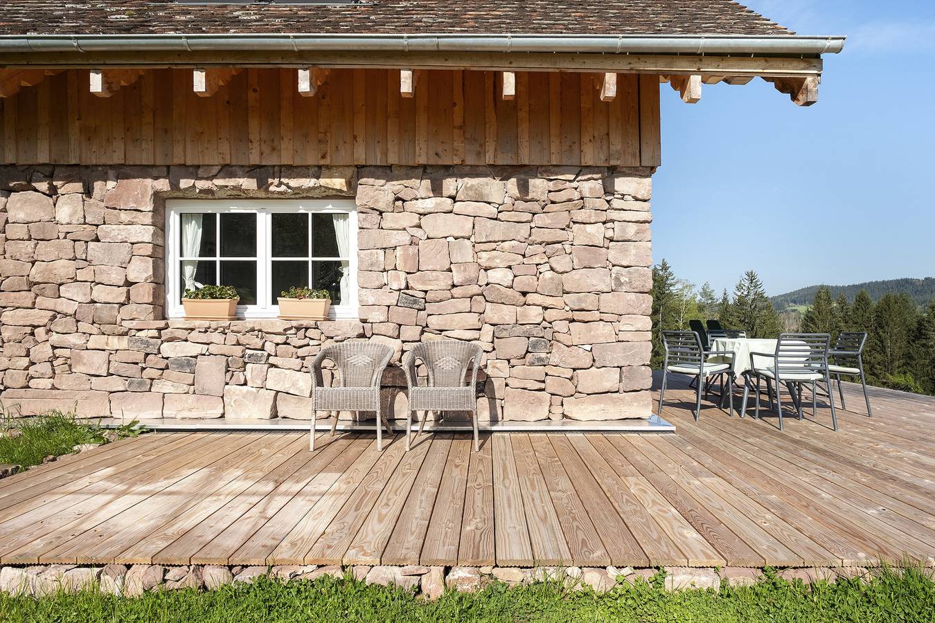 Vakantiehuis 'Backhaus' met bergzicht, privéterras en privétuin in Lauterbach (Black Forest), Central Black Forest
