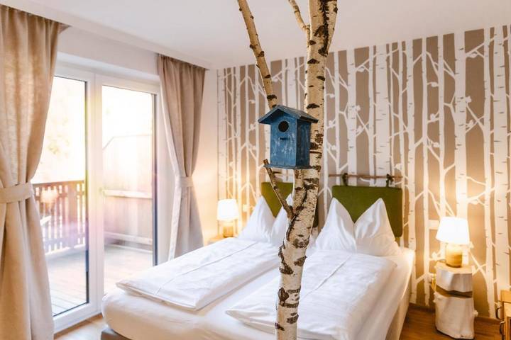 B&B für 2 Personen, mit Terrasse und Garten sowie Sauna am Wolfgangsee
