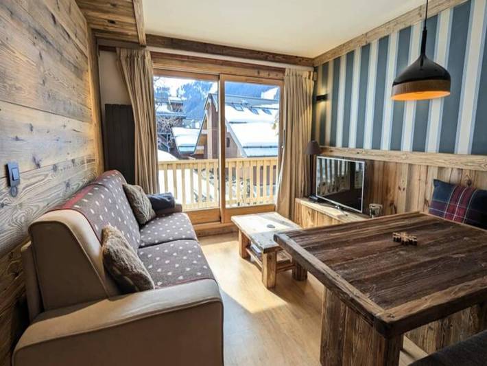 Location de vacances pour 4 personnes, avec balcon dans Méribel