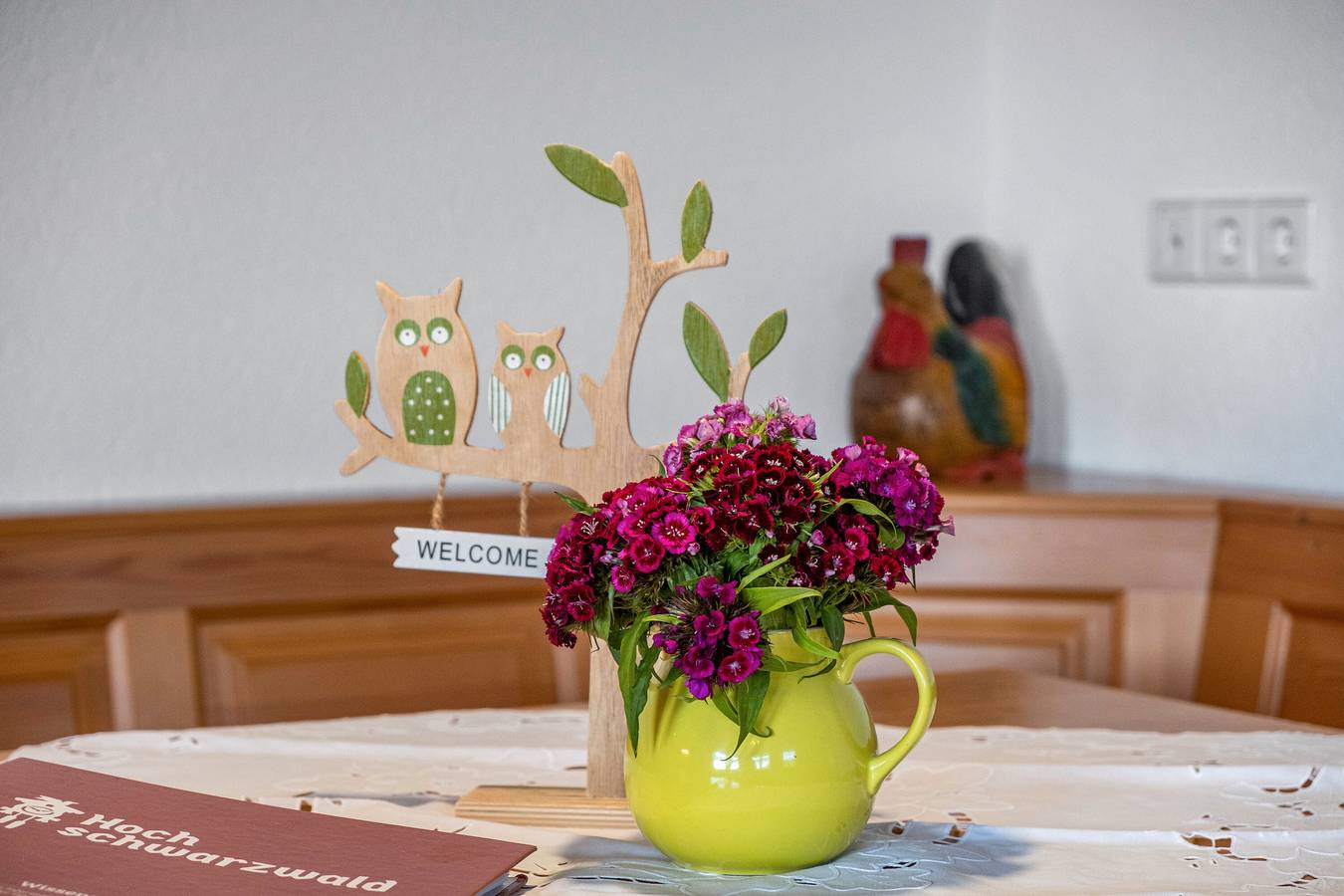 Ganze Wohnung, Ferienwohnung 'Sonnenblick, 54qm' mit gemeinsamer Terrasse, gemeinsamem Garten und Wi-Fi in Schonach, Südschwarzwald