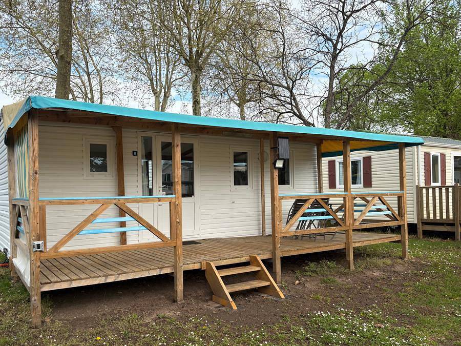 Camping de l'Arquebuse - Mobilheim 4 personen - Ohne Sanitäranlagen in Athée, Dijon und Umgebung