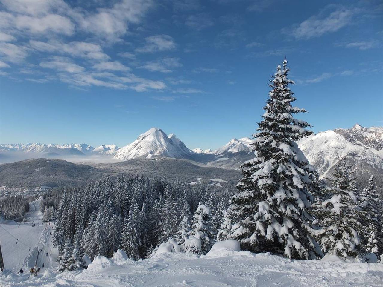 Ganze Ferienwohnung, Krinzerhäusl - Appartement mit 2 Schlafräumen in Karwendel (Tirol), Seefeld in Tirol