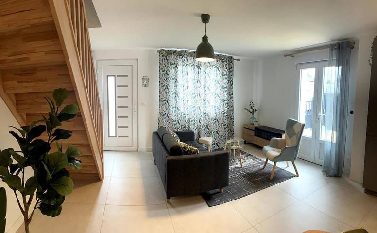 Location de vacances pour 4 personnes, avec terrasse à Trignac