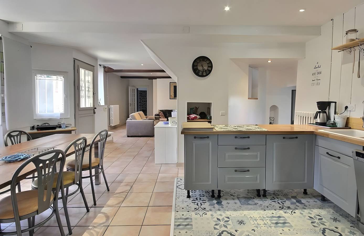 Casa vacacional «Le Clos Fleuri» con vistas a la montaña, Wi-Fi y aire acondicionado in Ponson-Debat-Pouts, Béarn