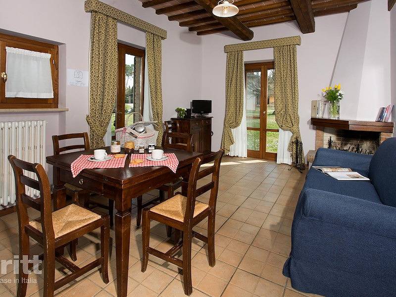 Tritt — Appartamento splendidamente situato per 8 persone a Città della Pieve con piscina in Città della Pieve, Perugia e dintorni