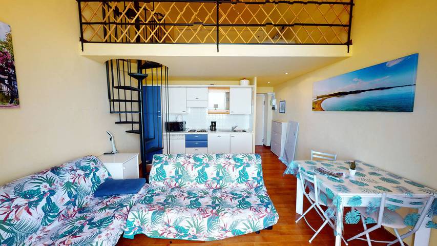 Gîte pour 4 personnes, avec vue sur l’océan, animaux acceptés dans Plage des Sablettes Est - 3