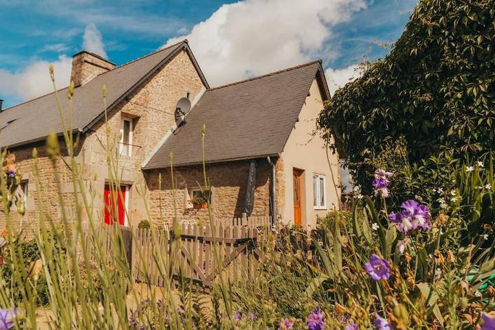Gîte pour 4 personnes, avec terrasse, animaux acceptés à Chérencé-le-Héron