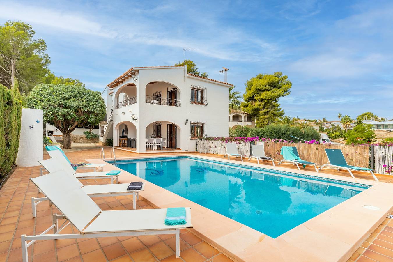 Villa 'La Boniquesa Bajo' con vistas al mar, Wi-Fi y aire acondicionado in Benisa, Costa Blanca