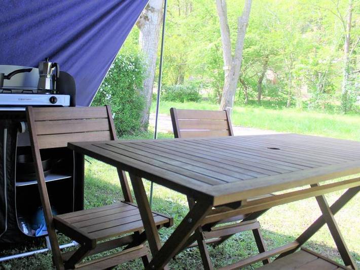 Tente pour 4 personnes, avec sauna dans l' Aveyron - 4