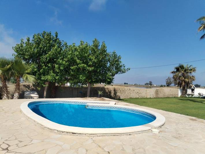 Casa rural para 7 personas, con Terraza y Jardín además de Piscina y Vistas en Delta del Ebro - 2