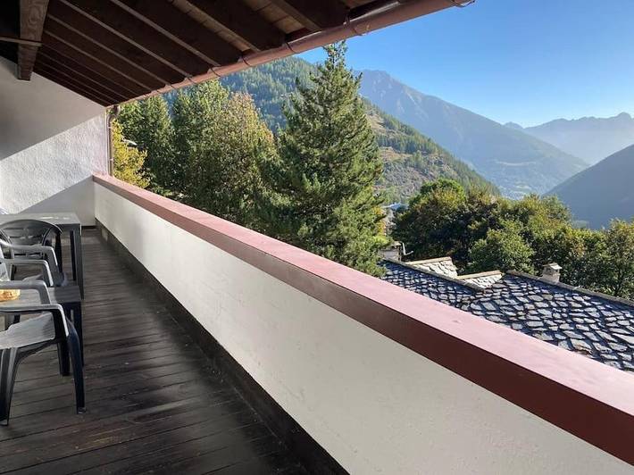 Gîte pour 4 personnes, avec balcon ainsi que vue et jardin à Comune di Saint-Rhémy-en-Bosses