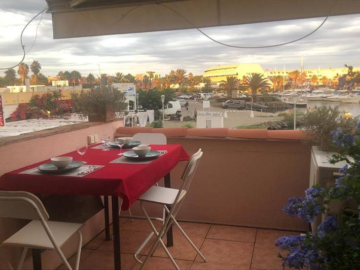 Chambre d’hôte pour 2 personnes, avec Terrasse et Piscine au Cap d'Agde