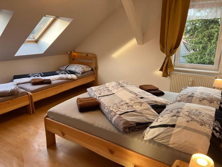 Ferienwohnung für 8 Personen, mit Garten und Ausblick in Bastei - 3
