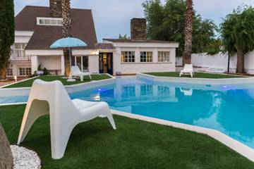 Casa De Vacaciones para 20 Personas en Villaluenga de la Sagra, Provincia de Toledo, Foto 4