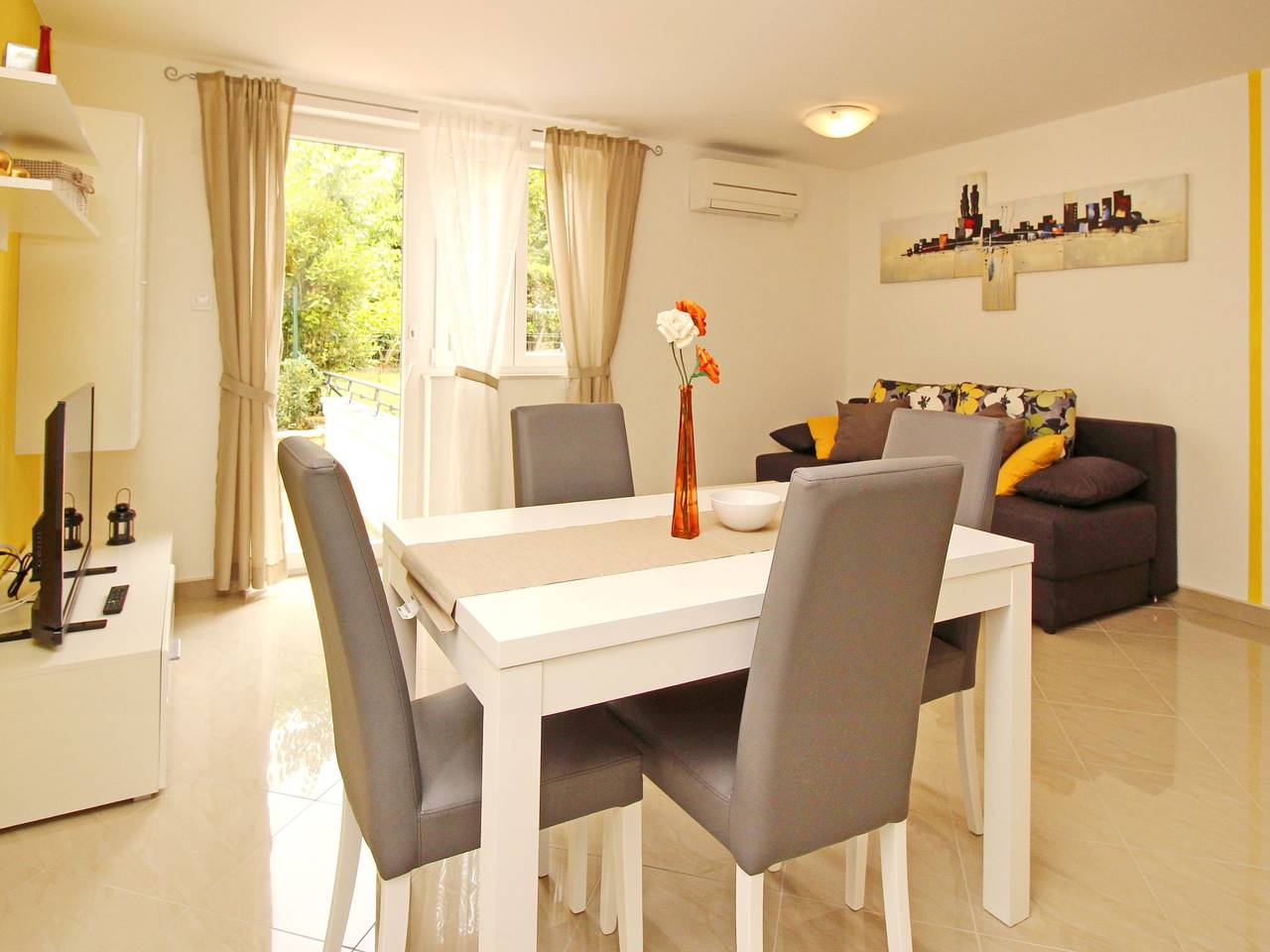 Appartement entier, Apartment Flora - 3 in Baška, Krk