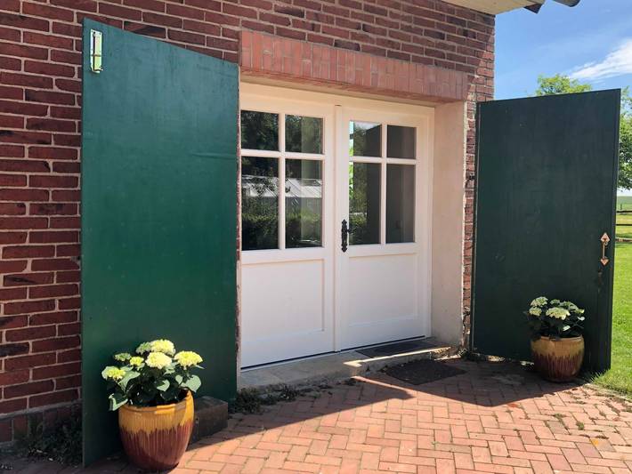 Ferienhaus für 4 Personen, mit Garten und Ausblick