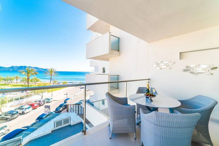 Ferienwohnung für 4 Personen, mit Balkon - 1